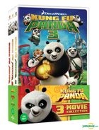 Kung Fu Panda 3-Movie Collection (3DVD) (Limited Edition) (Korea Version)
