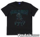 Yu-Gi-Oh! Duel Monsters GX : Hell Kaiser Ryo T-shirt (Black) (Size:L)