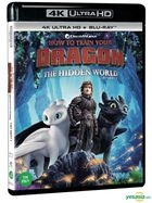How To Train Your Dragon: The Hidden World (4K Ultra HD + Blu-ray) (2-Disc) (Korea Version)