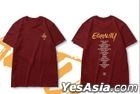 聲入人心 周邊 - 酒紅色T恤 (Size L)