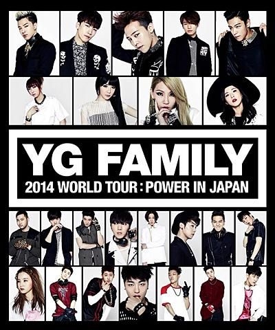 YG FAMILY 2014 Blu-ray BIGBANG グッズセット