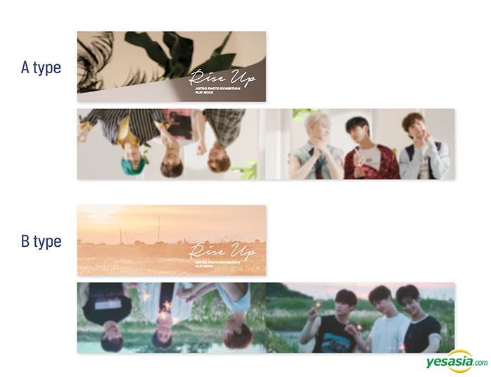 YESASIA: Astro Rise Up Exhibition Official Goods - Flip Book B