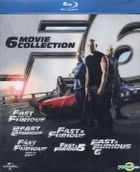Fast & Furious (Blu-ray) (6 Movies Collection) (Taiwan Version)