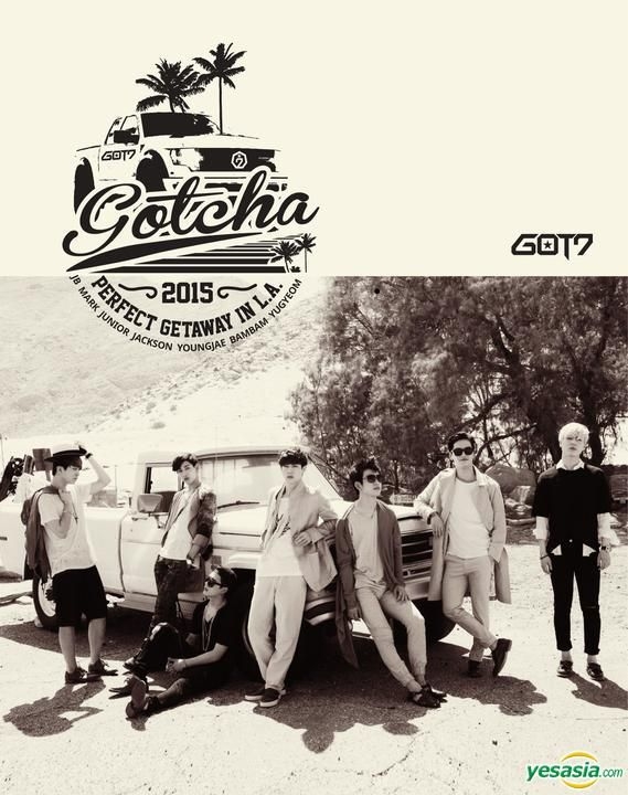 Yesasia Got7 Gotcha Perfect Getaway In L A 2nd Photobook ギフト Celebrity Gifts 写真集 グループ 男性アーティスト 写真集 ポスター Got7 韓国のグッズ 無料配送