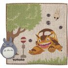 My Neighbor Totoro Hand Towel (25×25cm) (bus stop)
