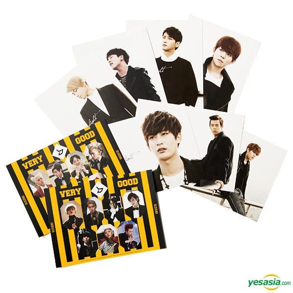 YESASIA : Block B Showcase & Fan Meeting Goods - Postcard Sticker Set ...