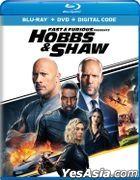 Fast & Furious Presents: Hobbs & Shaw (2019) (Blu-ray + DVD + Digital Code) (US Version)