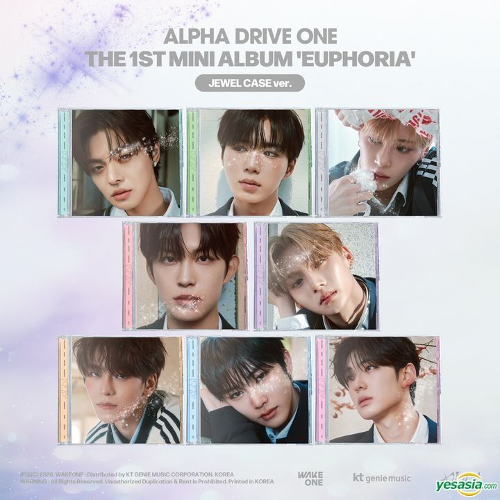 ALPHA DRIVE ONE CD Guru_gulu様 YESASIA: ALPHA DRIVE ONE Mini Album Vol. 1 - EUPHORIA (Jewel Case