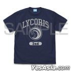Lycoris Recoil : Lycoris 2nd College T-Shirt (Indigo) (Size:S)