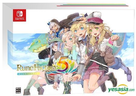 Yesasia 符文工厂5 Premium Box 日本版 Nintendo Switch 电玩游戏 邮费全免