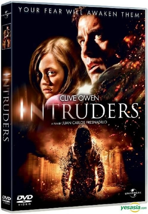 Intruders movie - Clive Owen - U.S. blu ray
