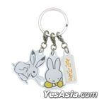 Miffy : Acrylic Keychain Choju-jinbutsu-giga Neighbor