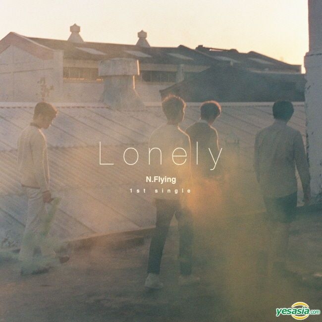 N.Flying - Lonely CD Signed Autographed 1st Single Album