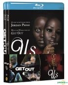 Jordan Peele Horror Double Pack: Us & Get Out (Blu-ray) (2-Disc) (Limited Edition) (Korea Version)