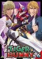 Tiger & Bunny (DVD) (Vol.6) (Japan Version)