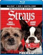 Strays (2023) (Blu-ray + DVD + Digital Code) (US Version)