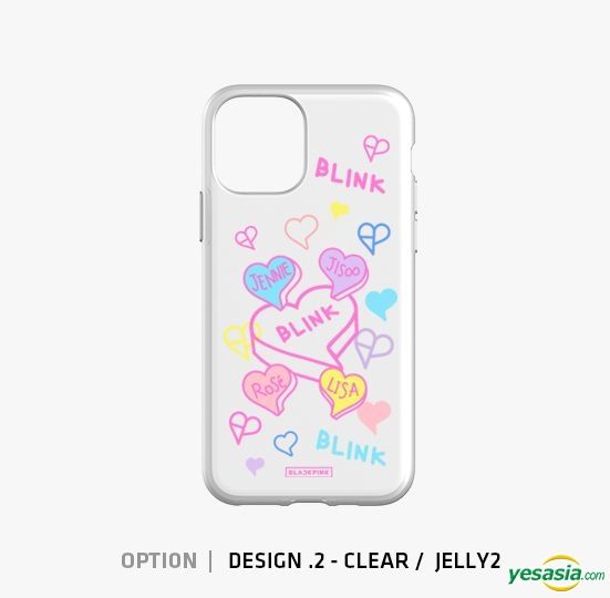 YESASIA BLACKPINK 5th Anniversary Phone Case Clear Design 2