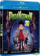 ParaNorman (2012) (Blu-ray) (2D + 3D) (Hong Kong Version)