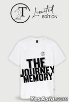 The Journey Memory - White Screened T Shirt (Design 1) (Size XXL)