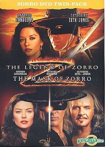 YESASIA: Zorro DVD Twin-Pack (Hong Kong Version) DVD - Catherine 