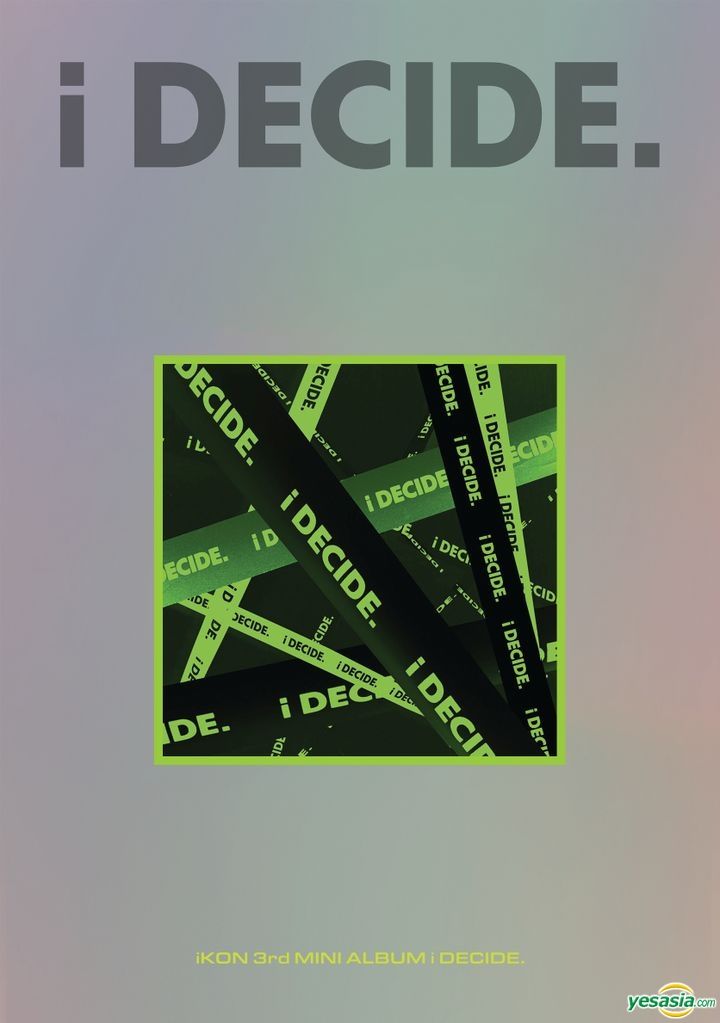 YESASIA: iKON Mini Album Vol. 3 - i DECIDE (Green Version) + Double-sided  Poster in Tube CD - iKON