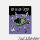 Purple Kiss 'HIDE & SEEK' Official Badge