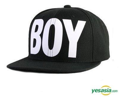 Nwt Smile Hiphop Brand Cap Black Baseball Hat Unisex Flat Visor BIGBANG TAEYANG 