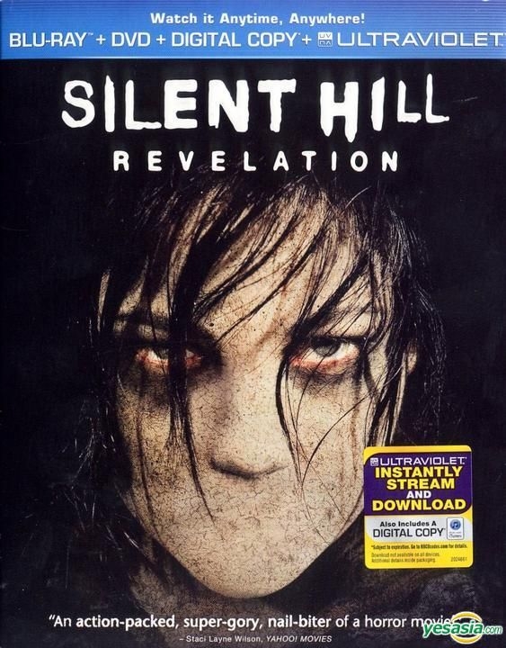 YESASIA: Silent Hill: Revelation (2012) (Blu-ray + DVD + Digital Copy +  UltraViolet) (US Version) Blu-ray - Sean Bean, Carrie-Anne Moss, Universal  Pictures (US) - Western / World Movies & Videos 