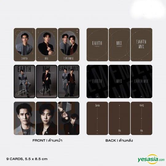 YESASIA: Earth/Mix - Signature Series Exclusive Photocard