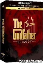 Godfather 1-3 50th Anniversary (4K Ultra HD + Blu-ray) (5-Discs) (Hong Kong Version)