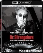 Dr. Strangelove Or: How I Learned To Stop Worrying And Love The Bomb (1964) (4K Ultra HD + Blu-ray)(Taiwan Version)