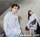 NightperStudio - Blue Tie-Dye Hoodie (Size XL)