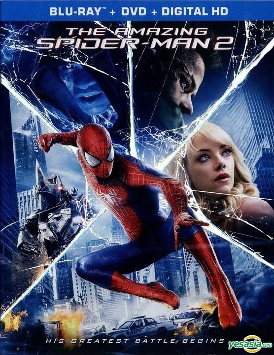 the amazing spider man dvd