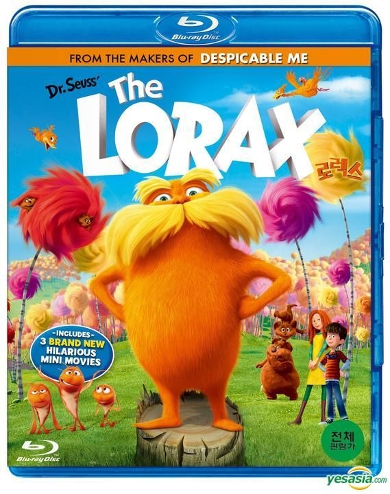 YESASIA: The Lorax (Blu-ray) (First Press Limited Edition) (Korea ...