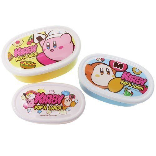 YESASIA Kirby Seal Food Box Set (3 Pieces) Ensky Lifestyle & Gifts Free Shipping North