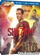 Shazam! Fury of the Gods (2023) (Blu-ray + DVD + Digital Code) (US Version)