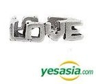 Winner Style -Love Beat Ring (US Size: 6 1/2 - 7 1/2) (Silver Burnishing)