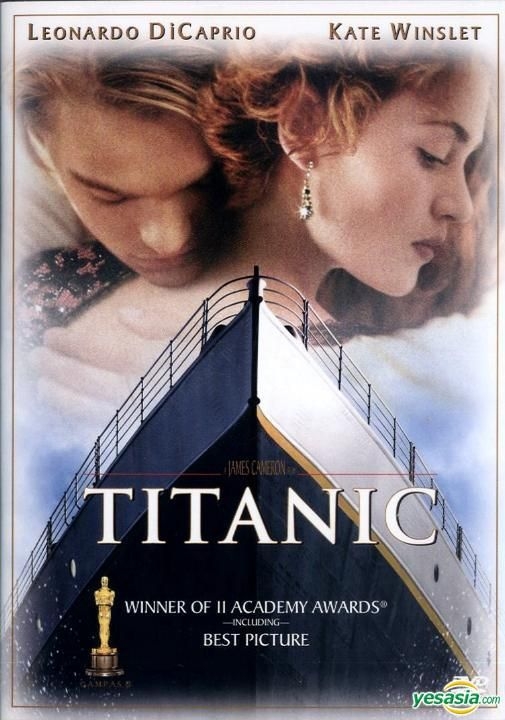 YESASIA: Titanic (1997) (DVD) (Single Disc Edition) (Hong Kong Version) DVD  - Leonardo DiCaprio, Kate Winslet, 20th Century Fox - Western / World  Movies & Videos - Free Shipping