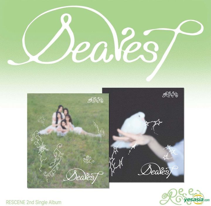 RESCENE Dearest 直筆サイン入りアルバム YESASIA: RESCENE Single Album Vol. 2 - Dearest (Set Version) Music
