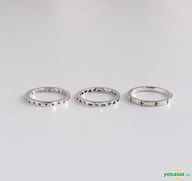 YESASIA : ATEEZ : Seong Hwa Style - Amas Ring (925 Silver) (Star