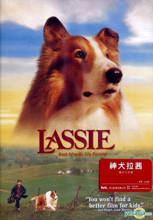 1994 Lassie Movie VHS VCR Tape ISBN 0 7921 3313 7 -  Hong Kong