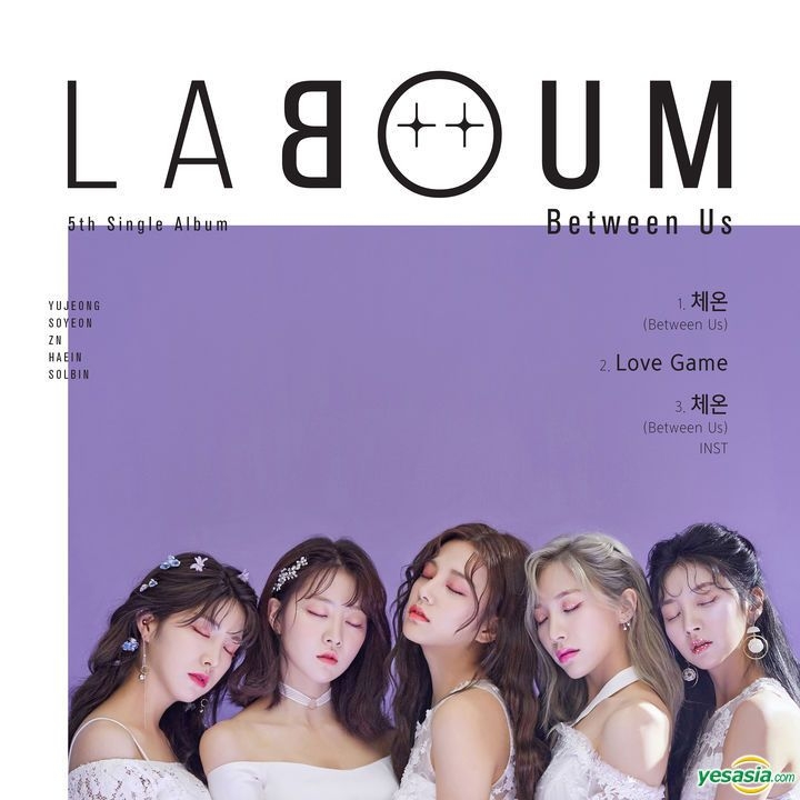 Yesasia Laboum Single Album Between Us Poster In Tube Cd Laboum Nhn Bugs Korean Music