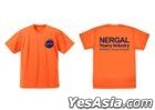 Martian Successor Nadesico: The Motion Picture - Prince of Darkness : Nergal Heavy Industries Dry T-Shirt (ORANGE) (Size:S)