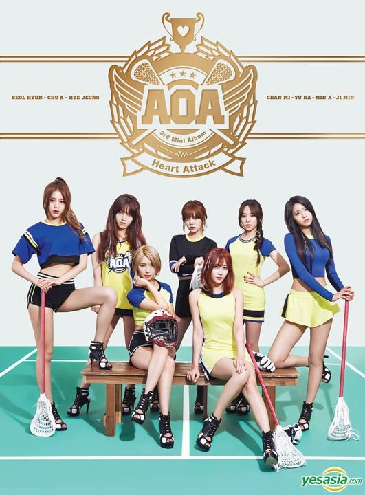 YESASIA: AOA 3rdミニアルバム - Heart Attack (CD + DVD) (台湾独占限定版) CD -  AOA（エー・オー・エー）, Warner Music (TW) - 韓国の音楽CD - 無料配送