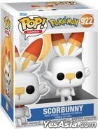 Funko Pop! Games: Pokemon - Scorbunny (Vinyl Figure) #922