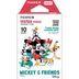 Fujifilm Instax Mini Film (Mickey & Friends 2) (10 Sheets per Pack)