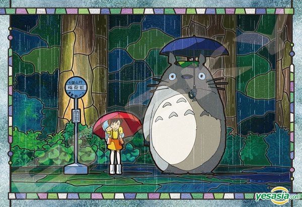 YESASIA: My Neighbor Totoro : Rain Bus Stop (Art Crystal Jigsaw Puzzle ...