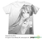 Hatsune Miku : Hatsune Miku V3 T-Shirt ver.2.0 (White) (Size:S)