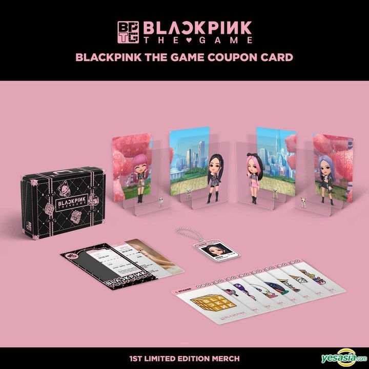 YESASIA Image Gallery BLACKPINK THE GAME COUPON CARD