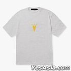 Mino 'MANIAC' T-shirt (Art Style) (Design 3) (Grey) (XLarge)